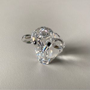 Swarovski Crystal Sheep Figurine (y2b)